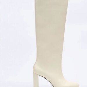 Zara Cream/Ivory Boots